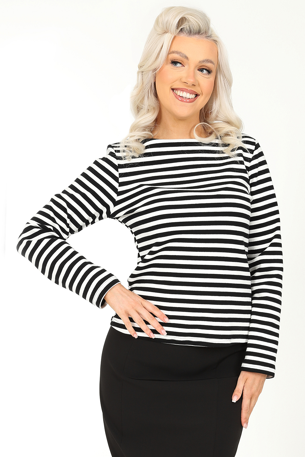 Thea Stripe Top